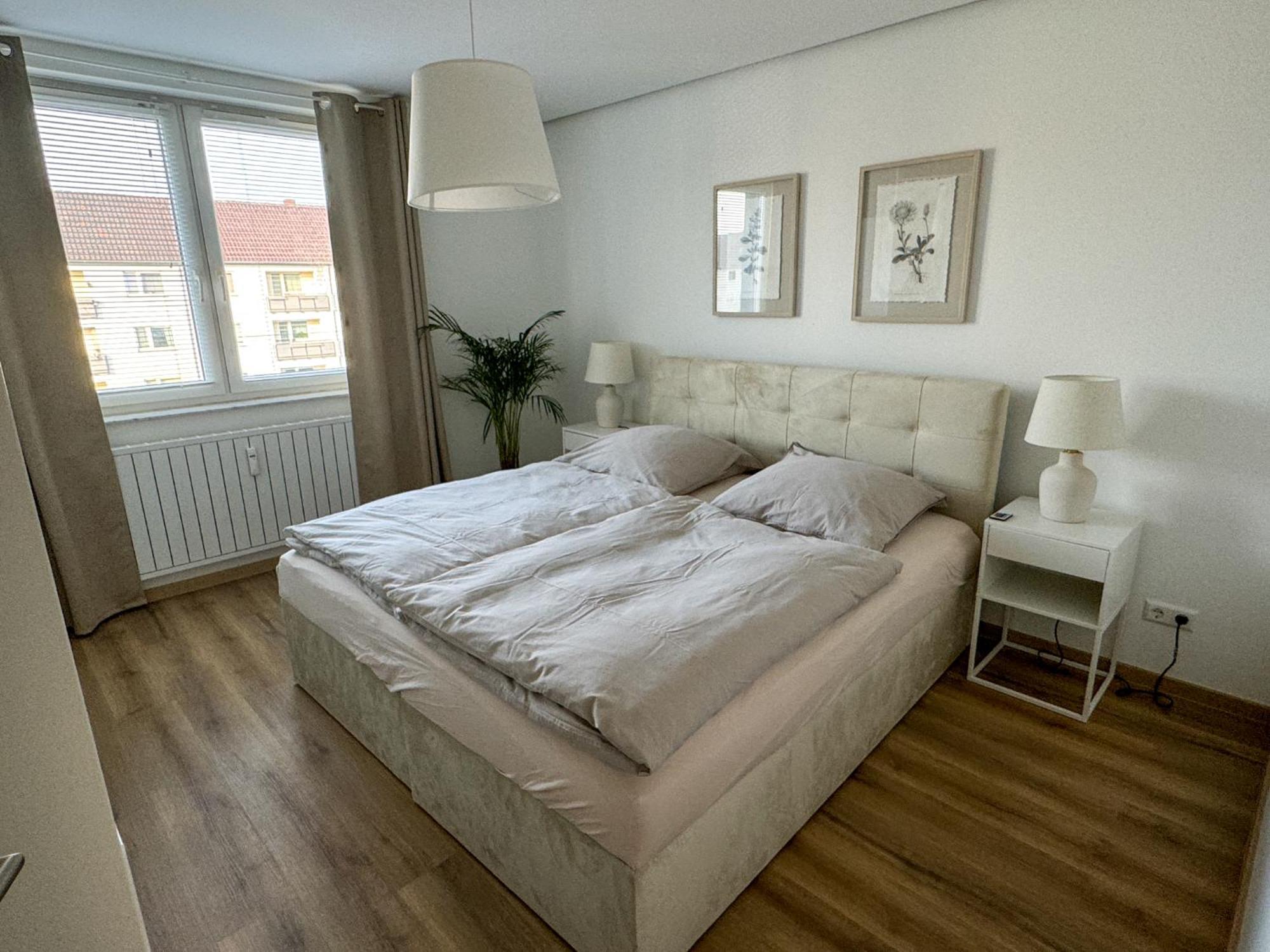 Neue Stilvolle 2-Zimmer Wohnung Im Zentrum Von 沃尔夫 外观 照片